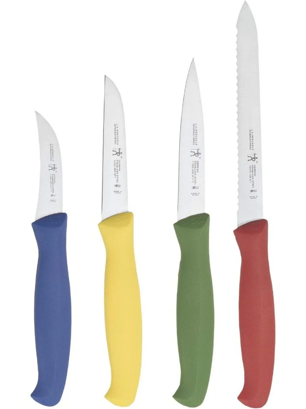 4-Piece Paring Knife Set - Precision Cutting, Ergonomic Handles, Kitchen